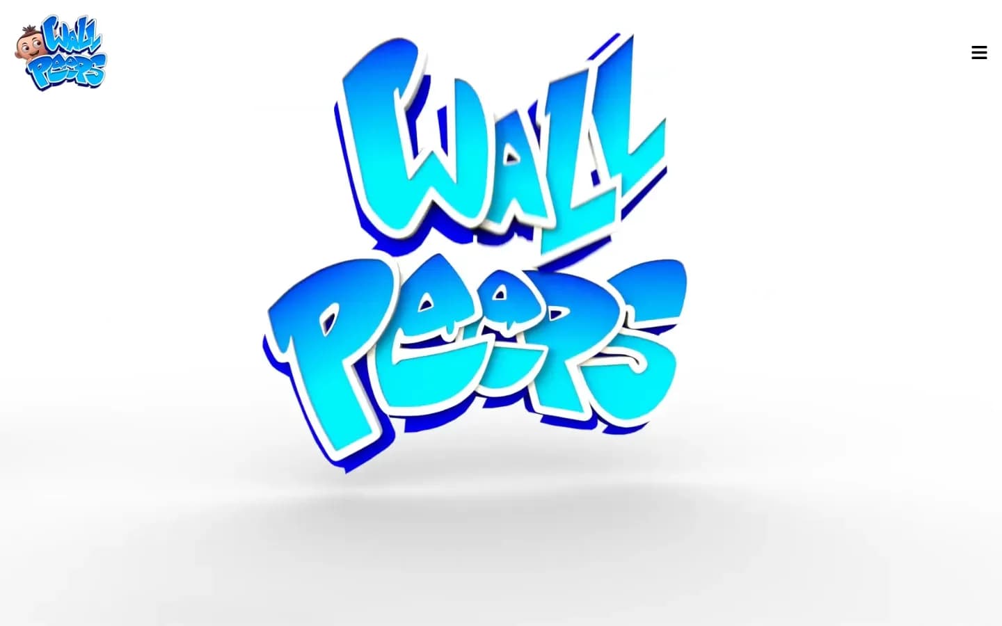 Wallpeeps animation studio website homepage